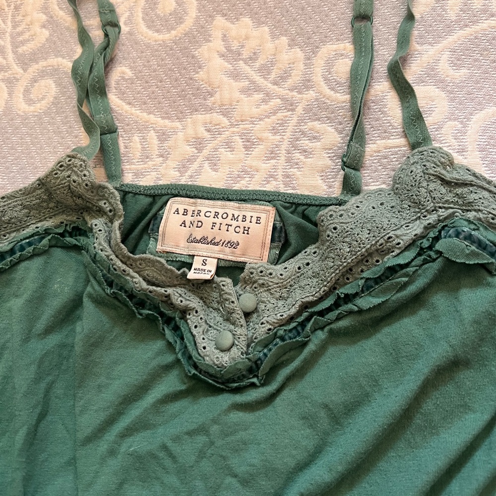 Abercrombie & Fitch Babydoll Camisole with Lace Detail - Picture 2 of 4